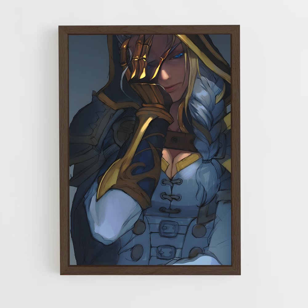 Poster Jaina en Hoodie – affiche World of Warcraft (vue 5)